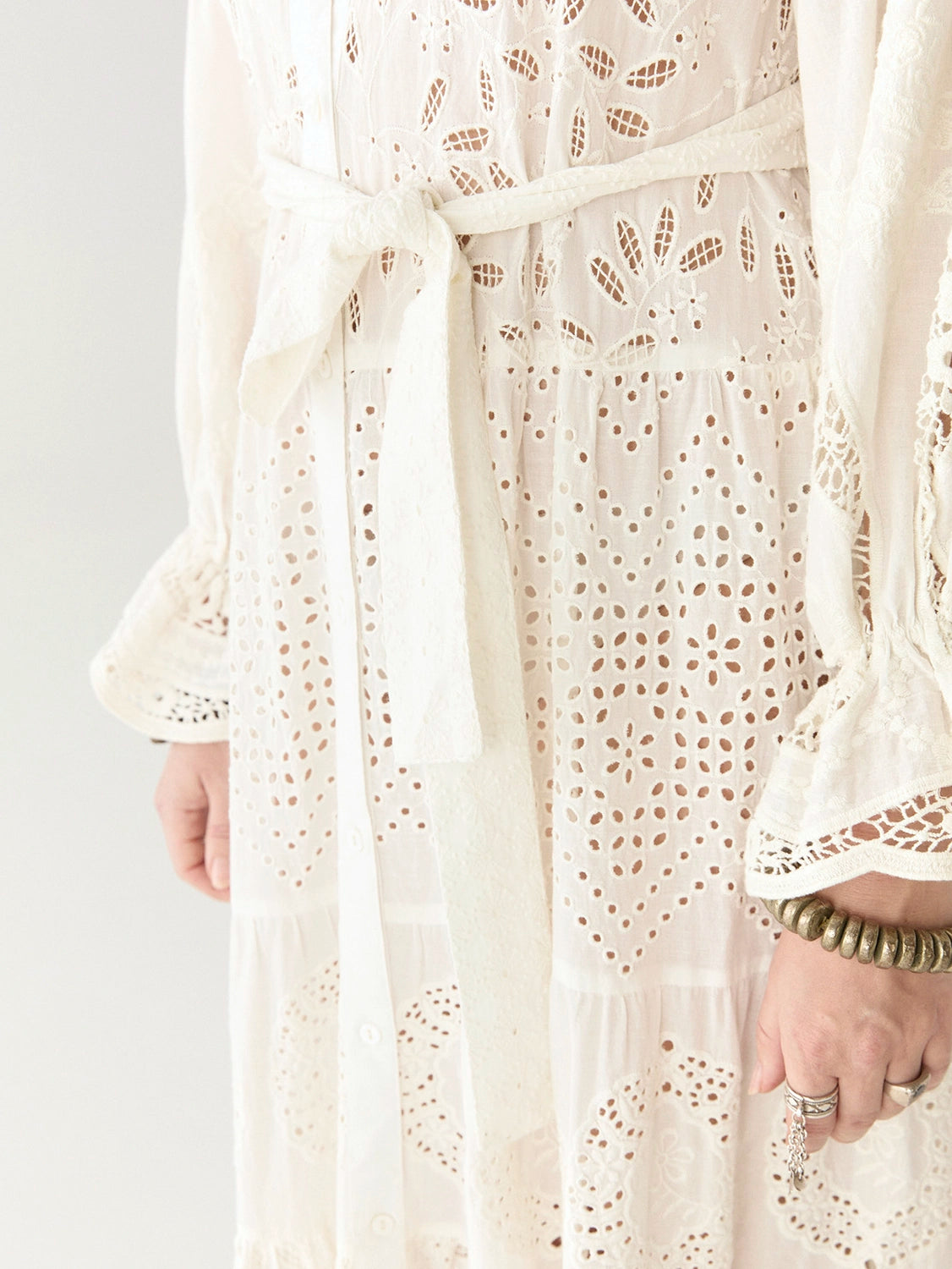 Maison Hotel Lilibet Dress in Shell