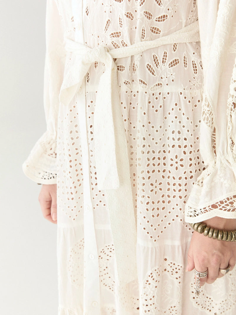 Maison Hotel Lilibet Dress in Shell