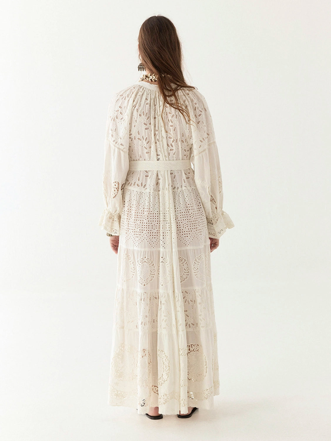 Maison Hotel Lilibet Dress in Shell