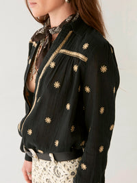 Maison Hotel Dylan Blouse in Starry Night