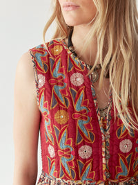 Maison Hotel Eugenie Dress in Patch Work