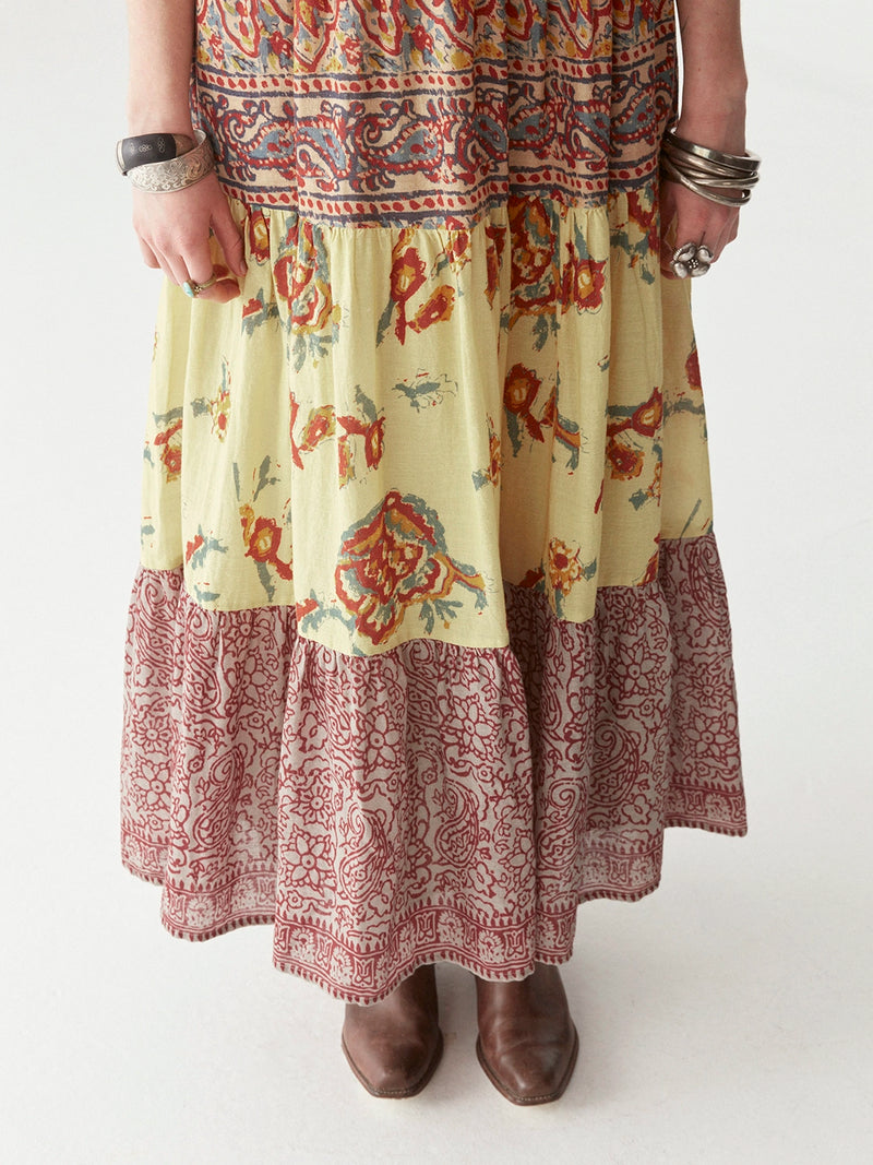 Maison Hotel Eugenie Dress in Patch Work
