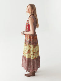 Maison Hotel Eugenie Dress in Patch Work