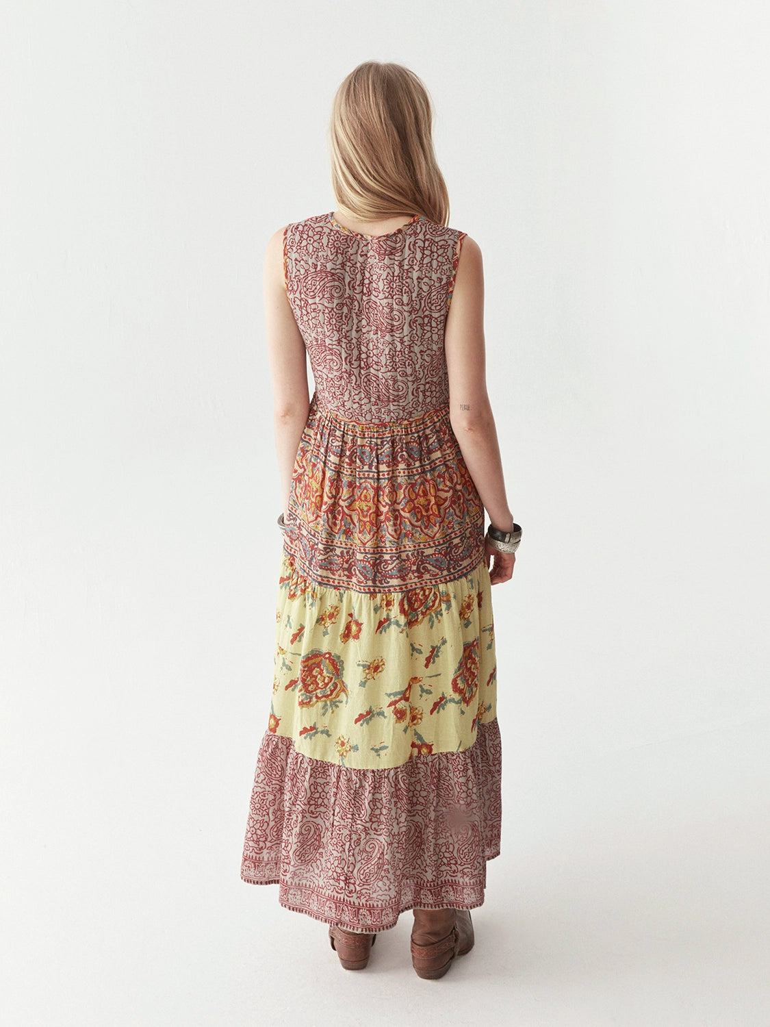Maison Hotel Eugenie Dress in Patch Work