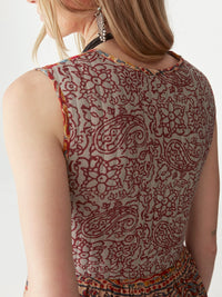 Maison Hotel Eugenie Dress in Patch Work