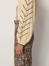 Maison Hotel Ringo Blouse in Ivory