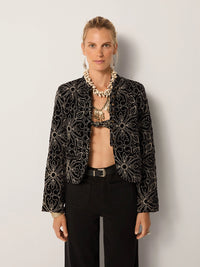 Maison Hotel Odette Jacket in Night Lilly