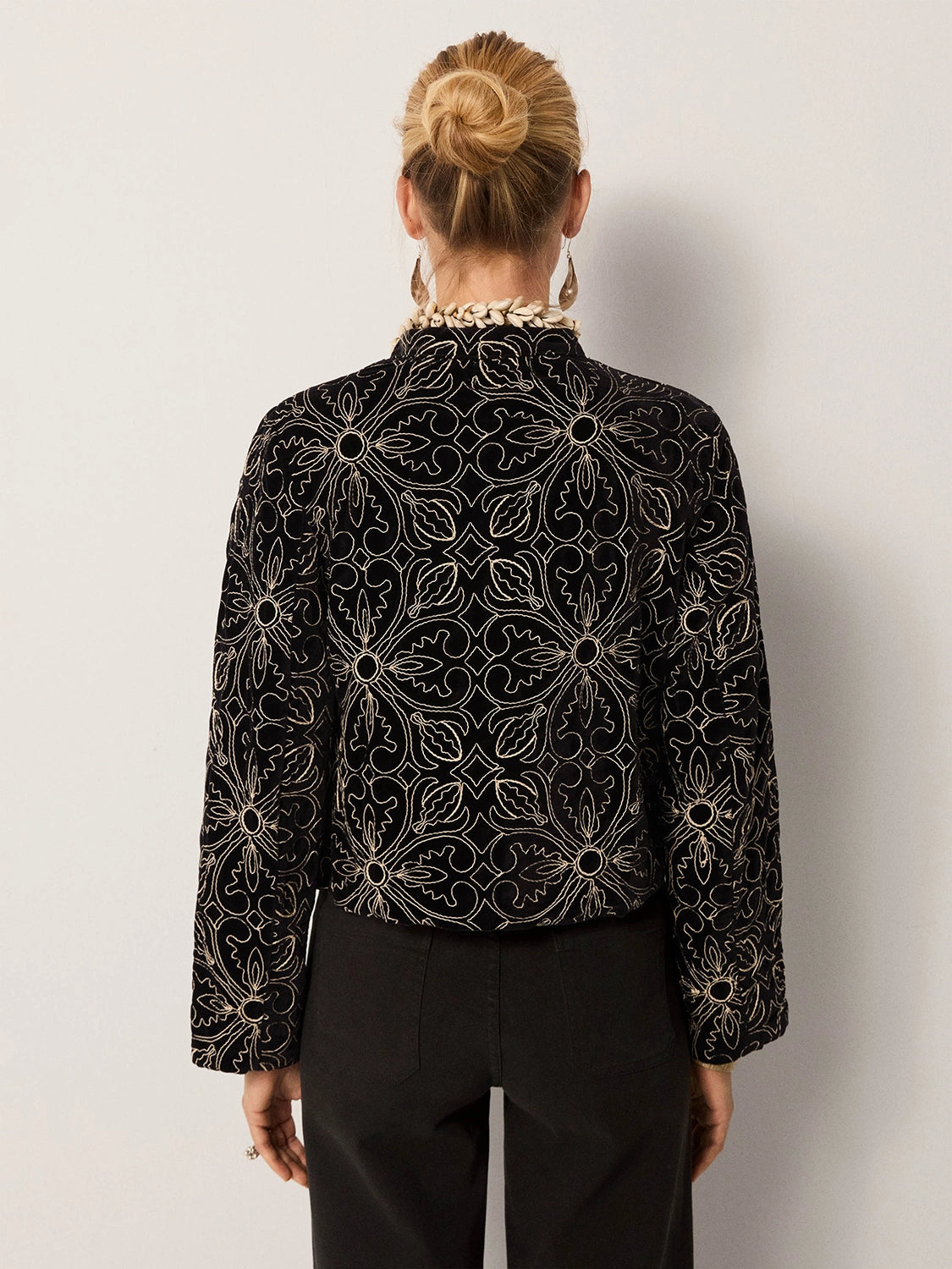 Maison Hotel Odette Jacket in Night Lilly
