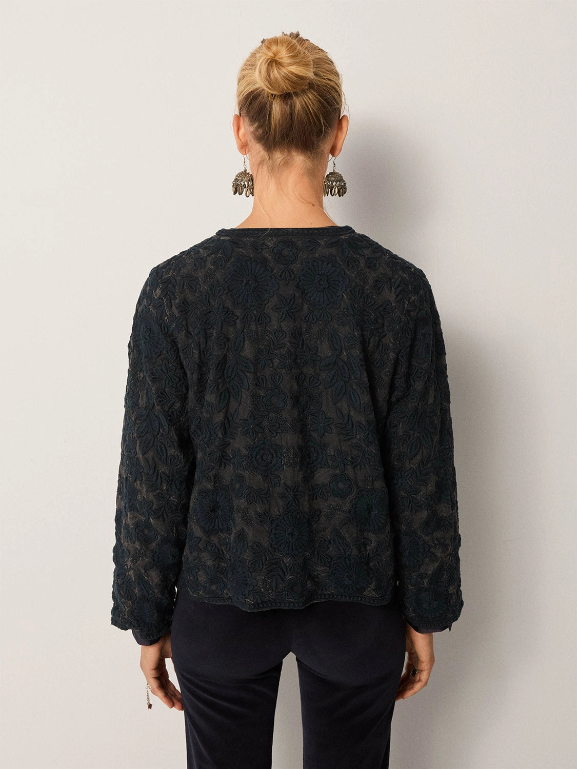 Maison Hotel Balani Jacket in Dark Blue