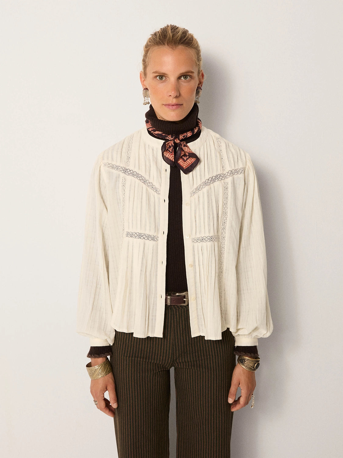 Maison Hotel Romy Shirt in Merengue