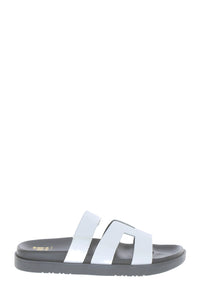 Nü x Neo Leather Sandal in White MC-55