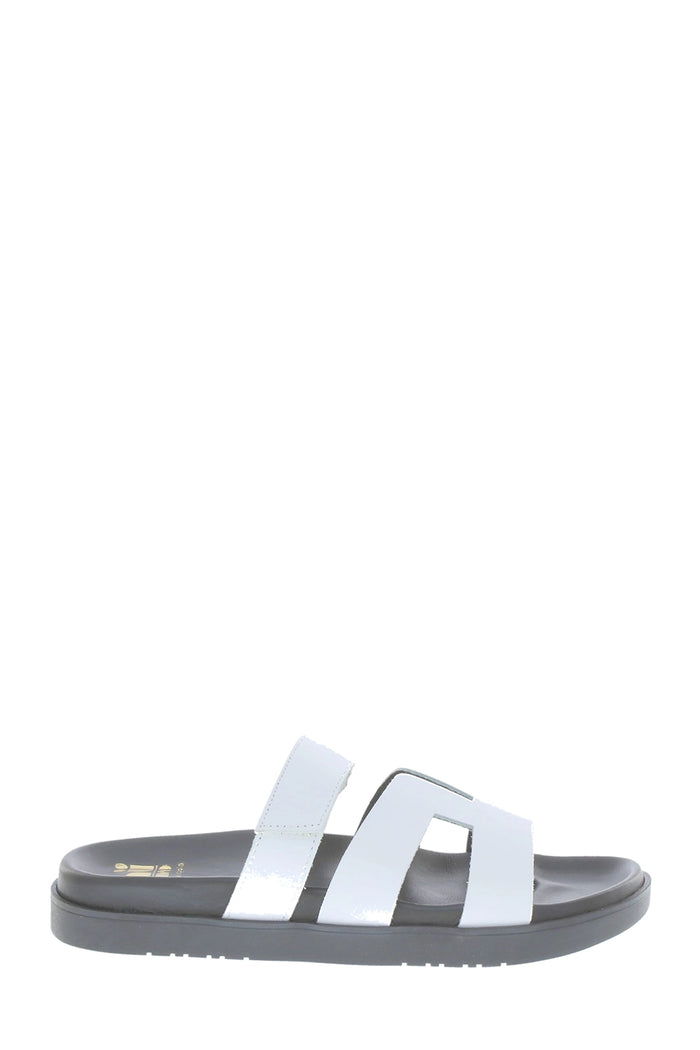 Nü x Neo Leather Sandal in White MC-55