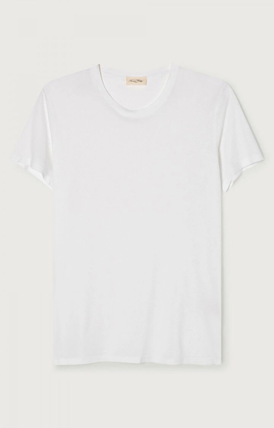 American Vintage Men's T-Shirt Mc Col Rond in White MDEC1CH25