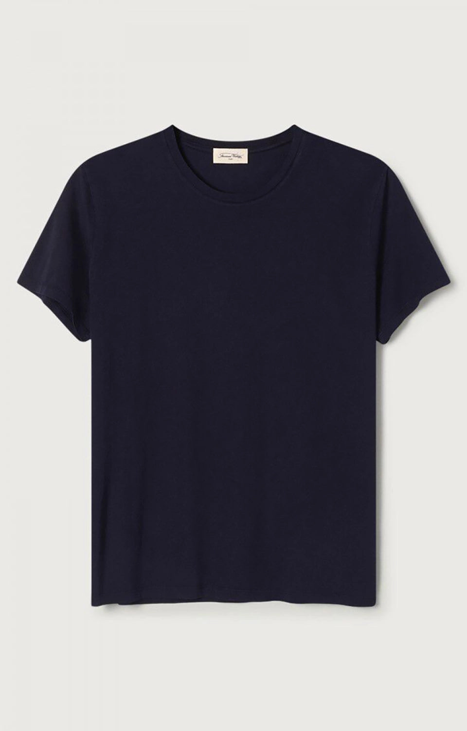 American Vintage Men's T-Shirt Mc Col Rond in Caviar MDEC1CH25