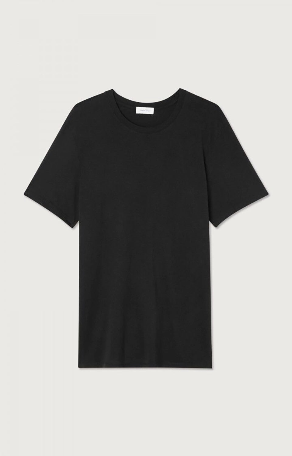 American Vintage Men's T-Shirt Mc Col Rond in Black MDEC1CH25