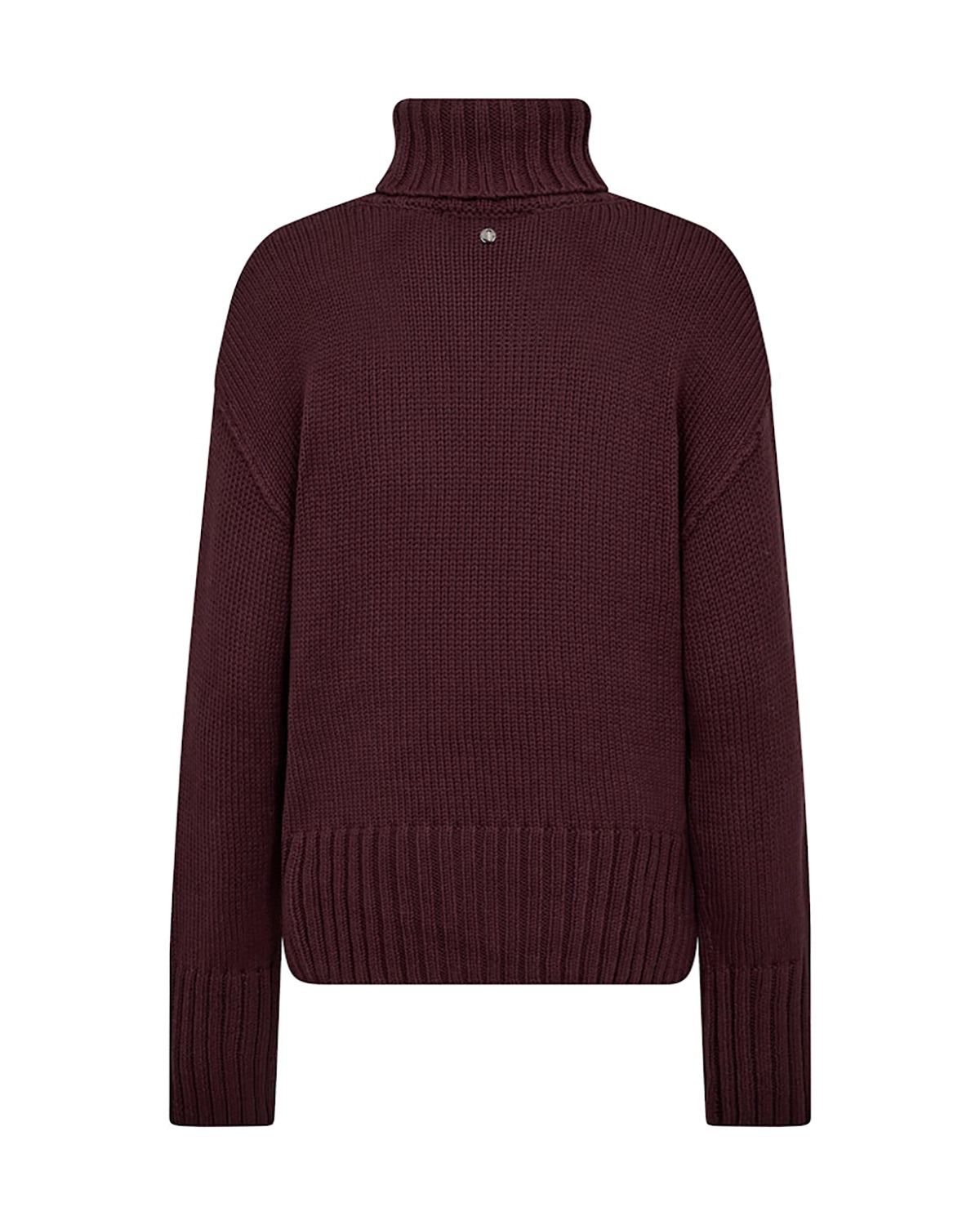 Mos Mosh Rola Bine Rollneck Knit in Fudge 173480