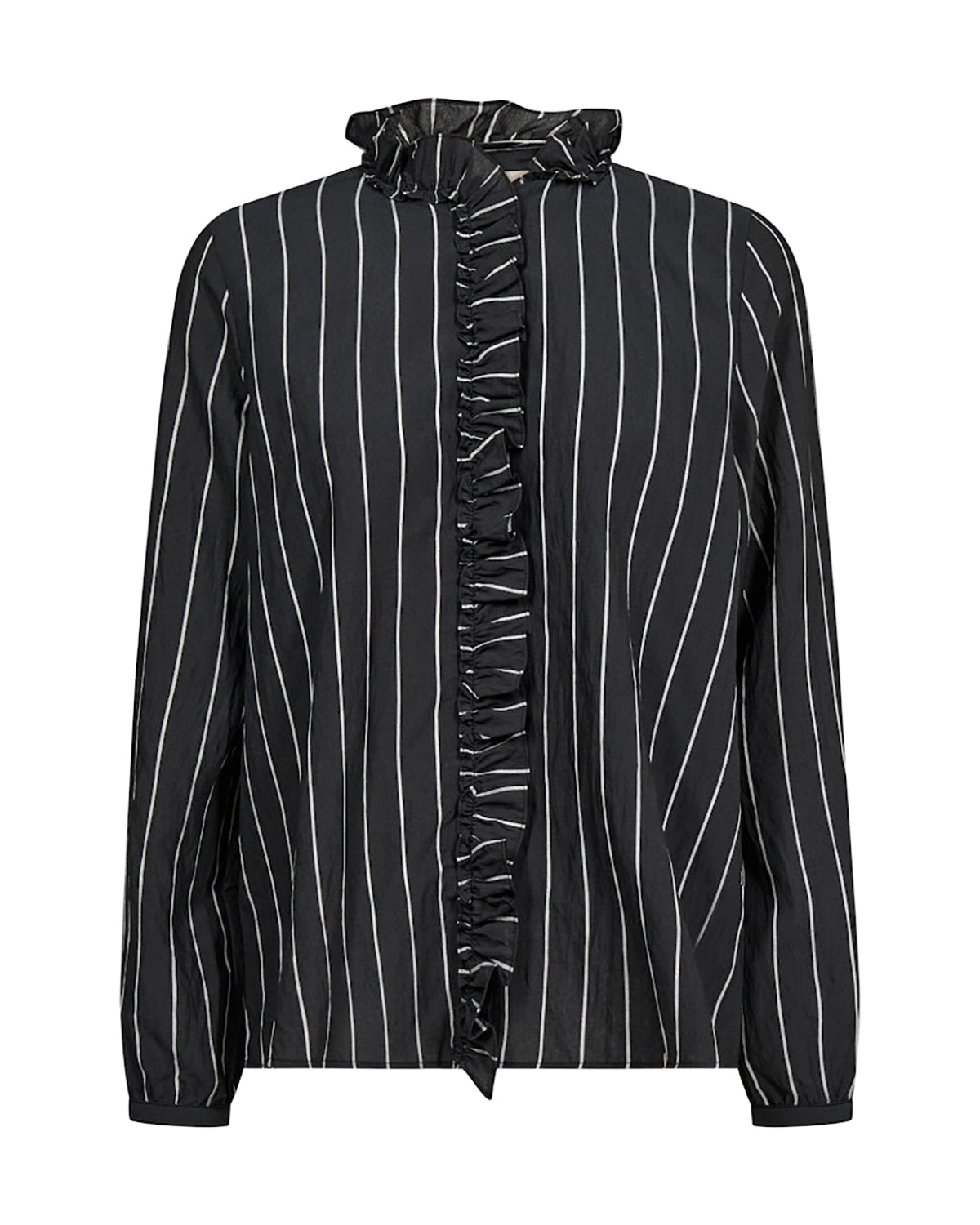 Mos Mosh Billy Stripe Shirt in  Phantom 174350