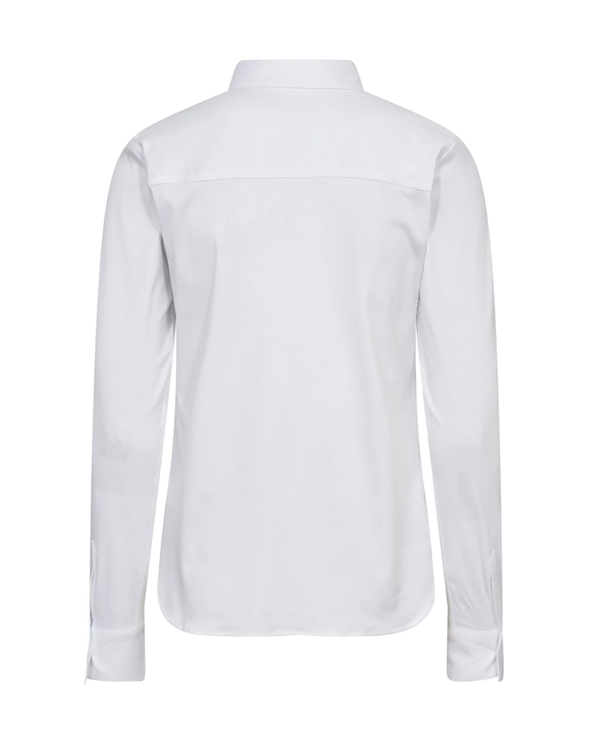 Mos Mosh Tina Jersey Shirt in White 131660 - Pre-Order July Delivery