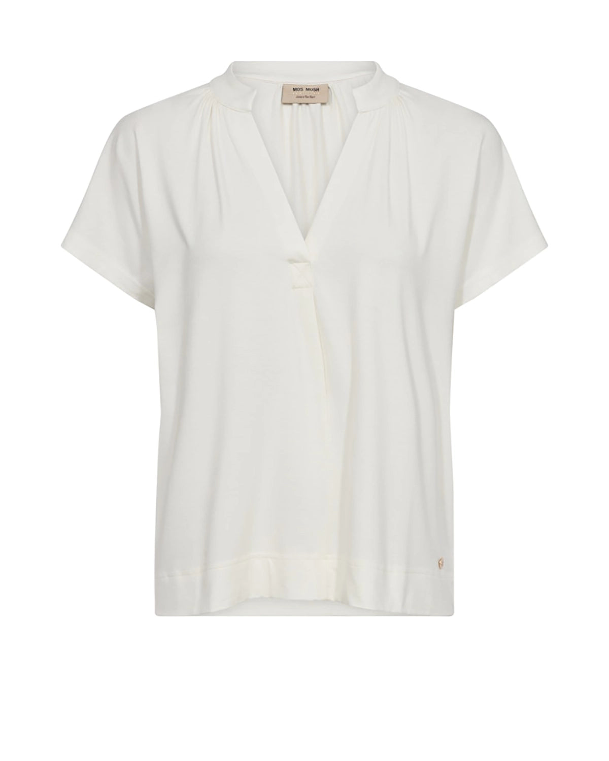 Mos Mosh Shira Tee in Ecru 160910 - Pre-Order July Delivery