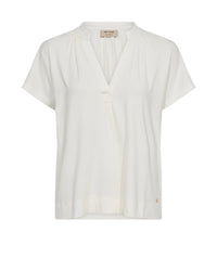 Mos Mosh Shira Tee in Ecru 160910 - Pre-Order July Delivery