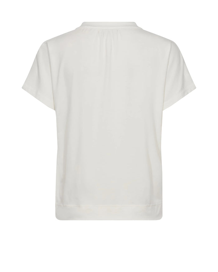 Mos Mosh Shira Tee in Ecru 160910