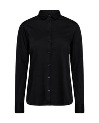 Mos Mosh Tina Jersey Shirt in Black 131660 - Pre-Order July Delivery