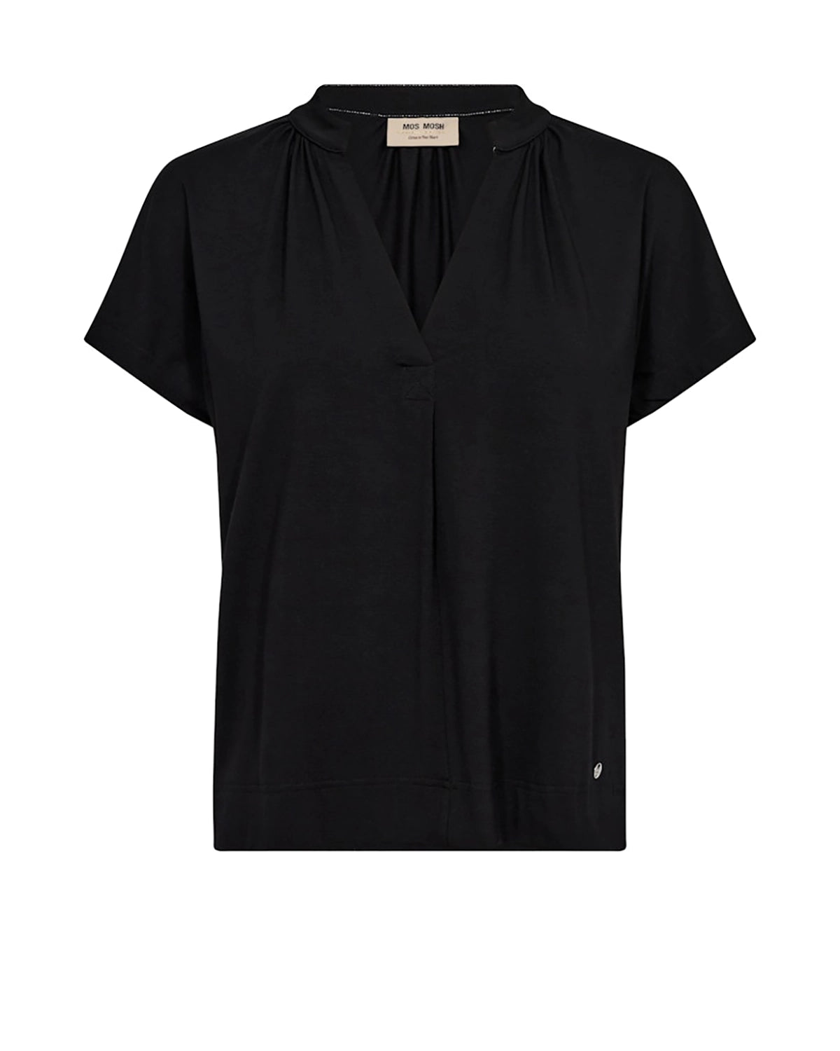 Mos Mosh Shira Tee in Black 160910 - Pre-Order July Delivery