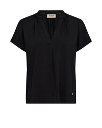 Mos Mosh Shira Tee in Black 160910 - Pre-Order July Delivery