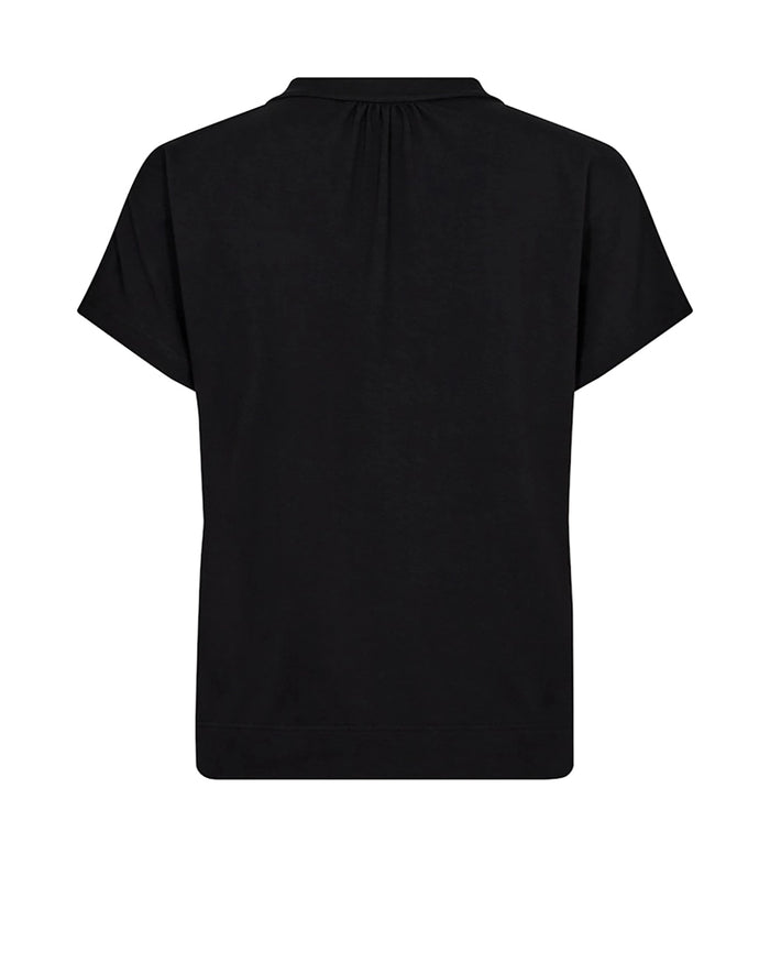 Mos Mosh Shira Tee in Black 160910