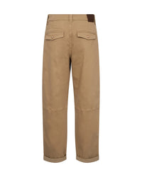 Mos Mosh Aymen Len Pant in Ptf Oak 176540 - Pre-Order July Delivery