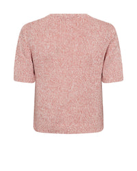 Mos Mosh Elio SS Knit Cardigan in Peachy 177700 - Pre-Order July Delivery
