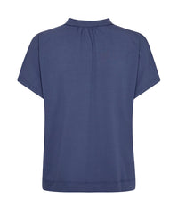Mos Mosh Shira Tee in Crown Blue 160910 - Pre-Order July Delivery