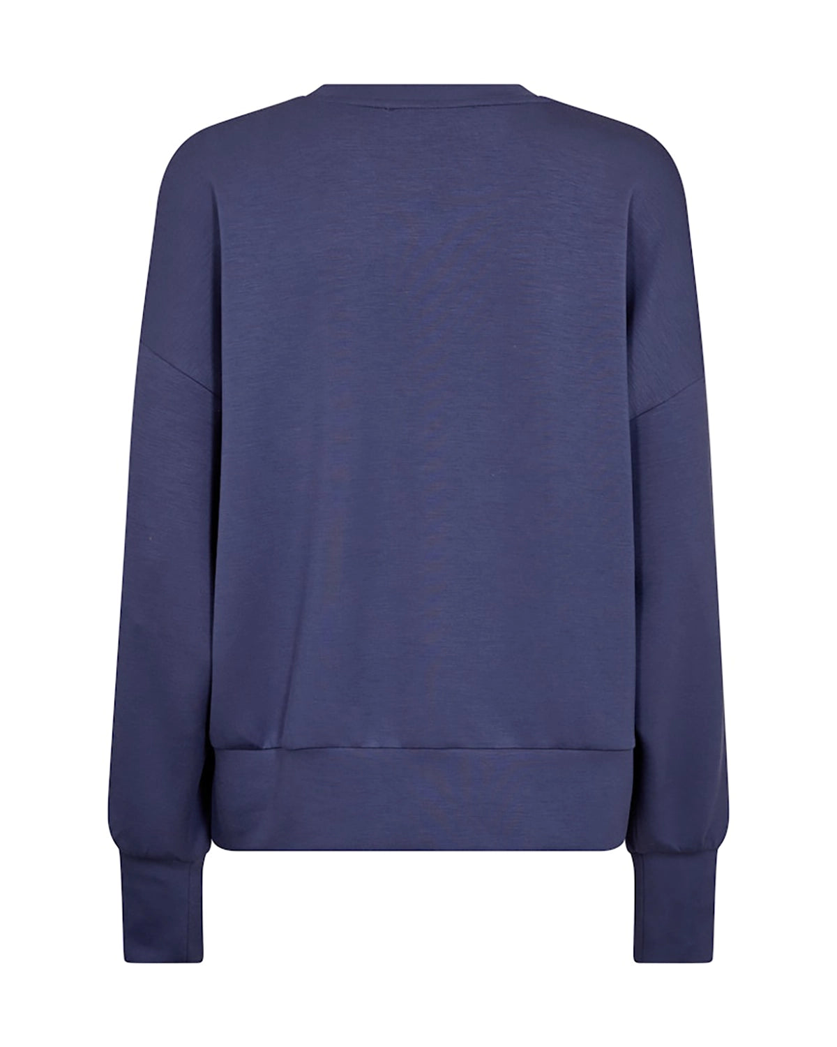 Mos Mosh Nima O-LS  Sweatshirt in Crown Blue 177510 - Pre-Order July Delivery