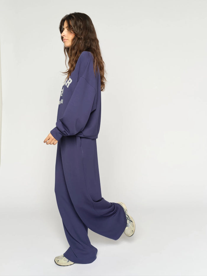 Mos Mosh Nima Sweatpant in Crown Blue 178650