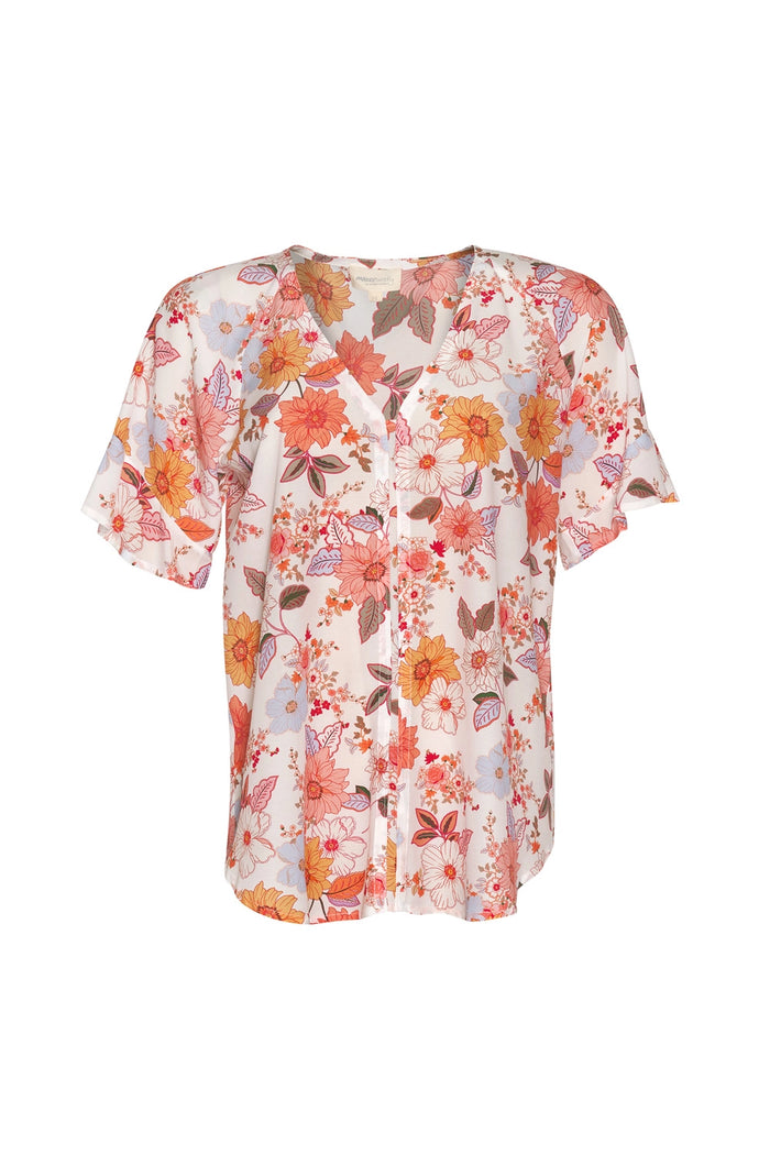 Madly Sweetly by Loobies Story Spring has Sprung Top White MS1332