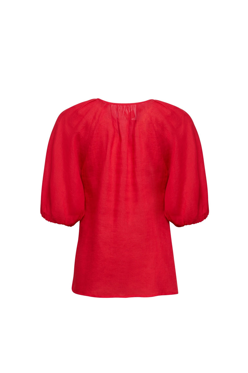 Madly Sweetly by Loobie's Story Colourwheel Blouse Red  MS1407PL