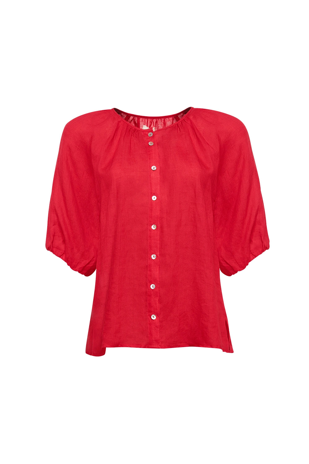 Madly Sweetly by Loobie's Story Colourwheel Blouse Red  MS1407PL