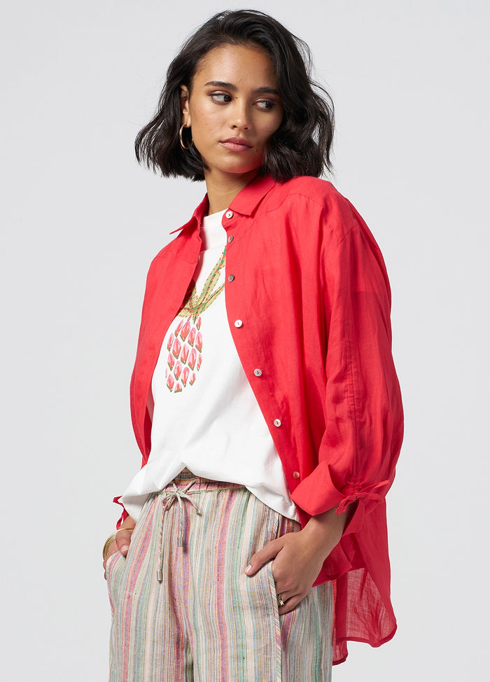 Madly Sweetly by Loobie's Story  Colourwheel Shirt Red MS1411PL