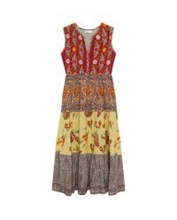 Maison Hotel Eugenie Dress in Patch Work