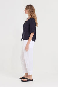 Verge Maiden Top in Ink 1306BR