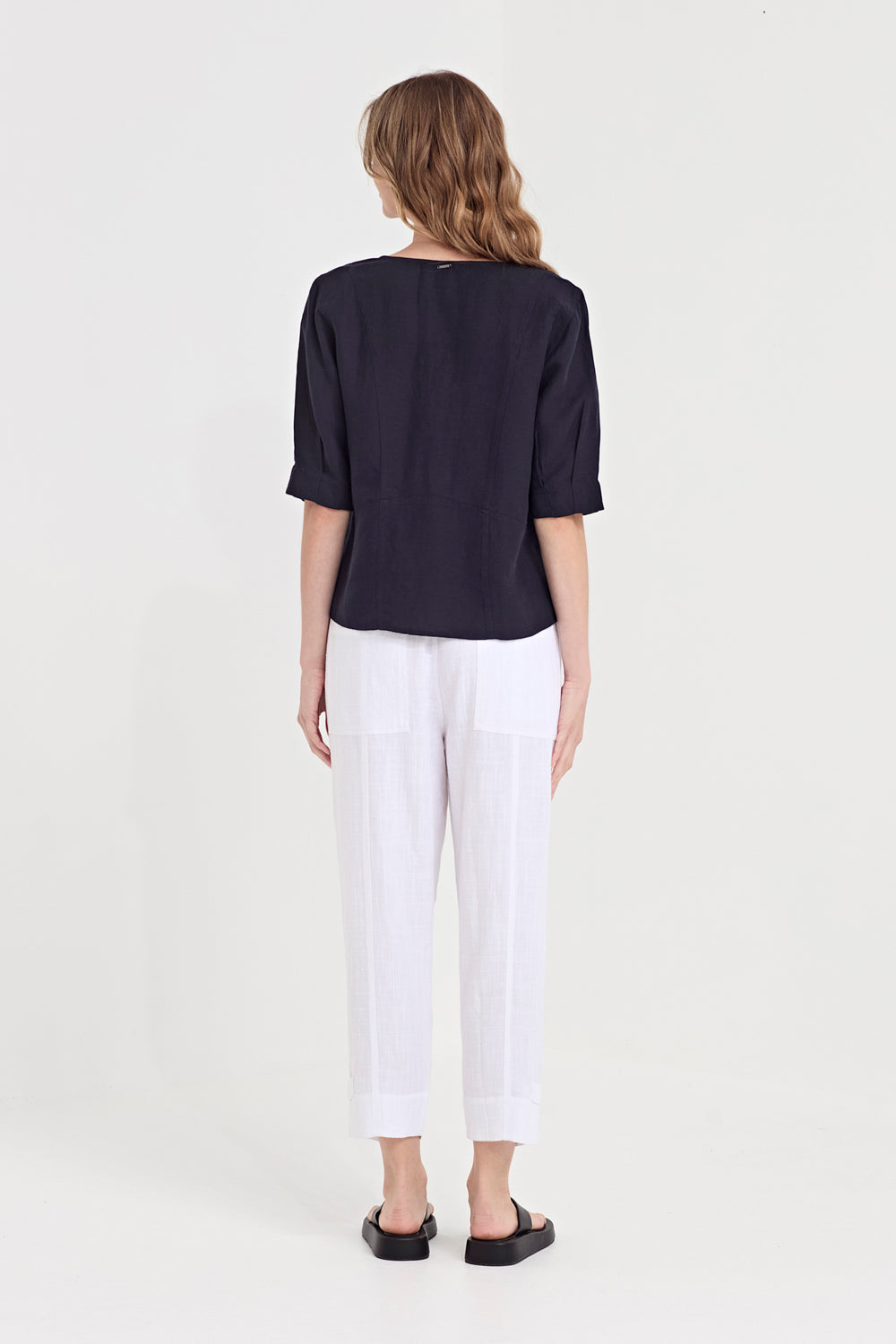 Verge Maiden Top in Ink 1306BR