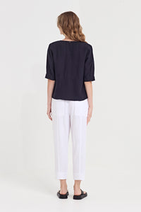 Verge Maiden Top in Ink 1306BR