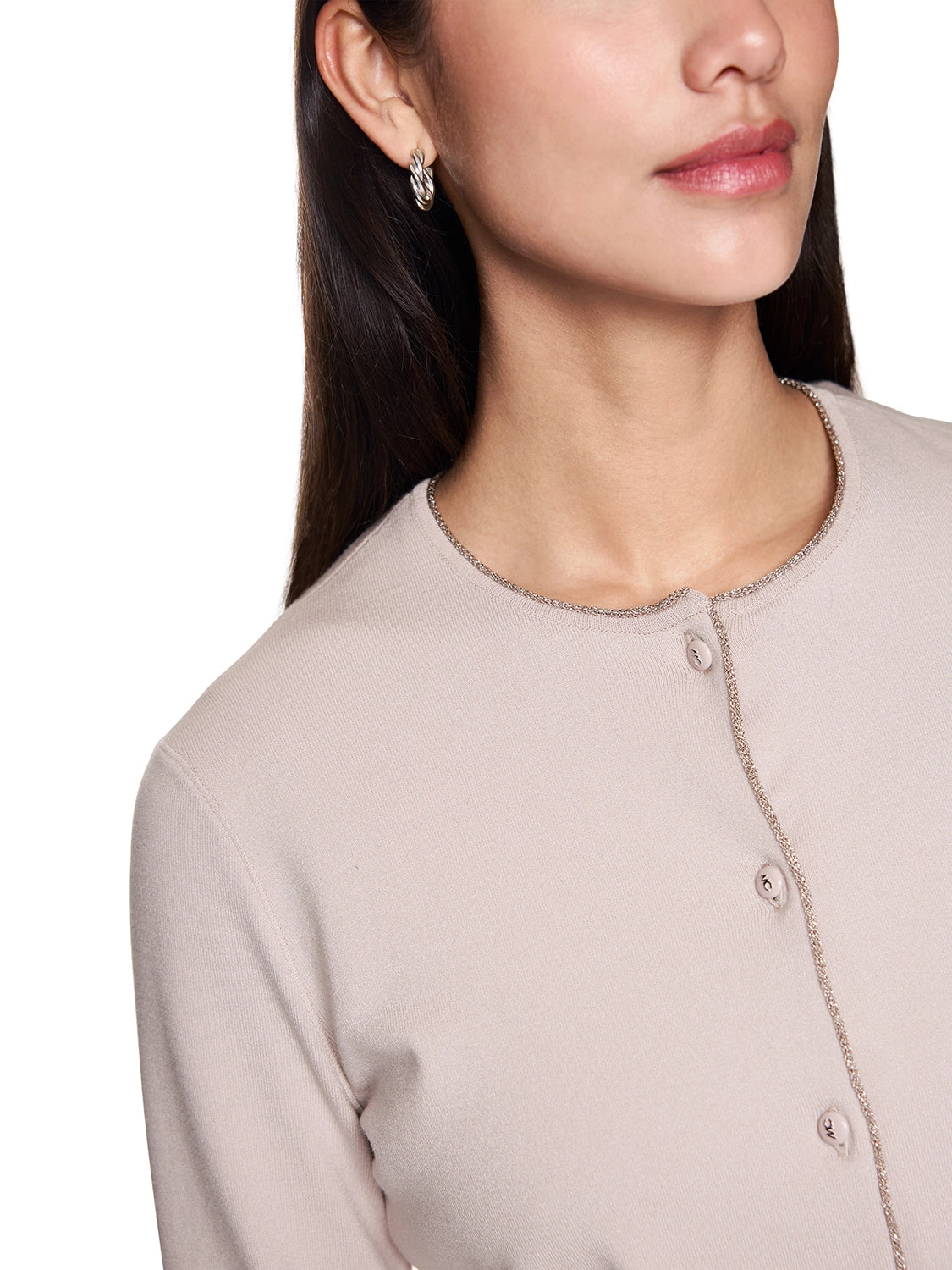Marc Cain Knitted in Germany fine knit cardigan ZA 39.02 M11 - Pre-Order November Delivery