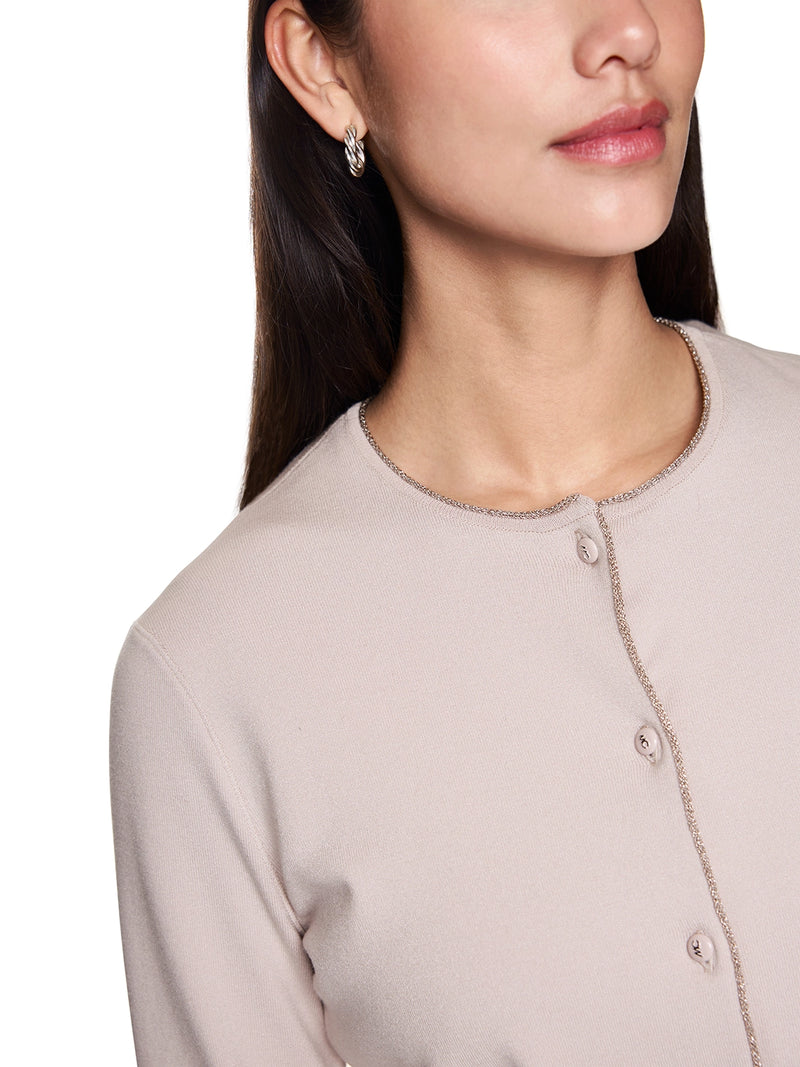 Marc Cain Knitted in Germany fine knit cardigan ZA 39.02 M11 - Pre-Order November Delivery