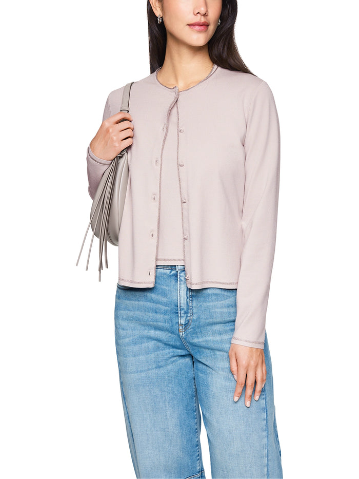 Marc Cain Knitted in Germany fine knit cardigan ZA 39.02 M11 - Pre-Order November Delivery