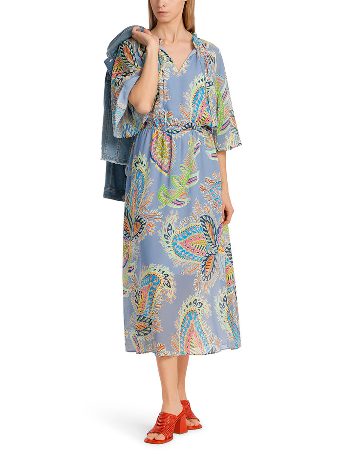 Marc Cain Dress with stylised paisley print WC 21.52 W74