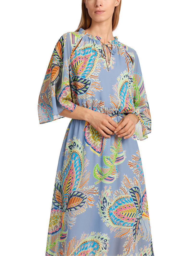 Marc Cain Dress with stylised paisley print WC 21.52 W74