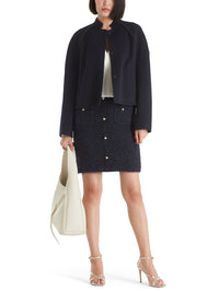 Marc Cain Tailored mini skirt Knitted in Germany WC 71.01 M01