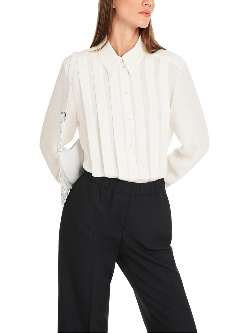Marc Cain Rethink Together Blouse with Pleats YC 51.18 W39