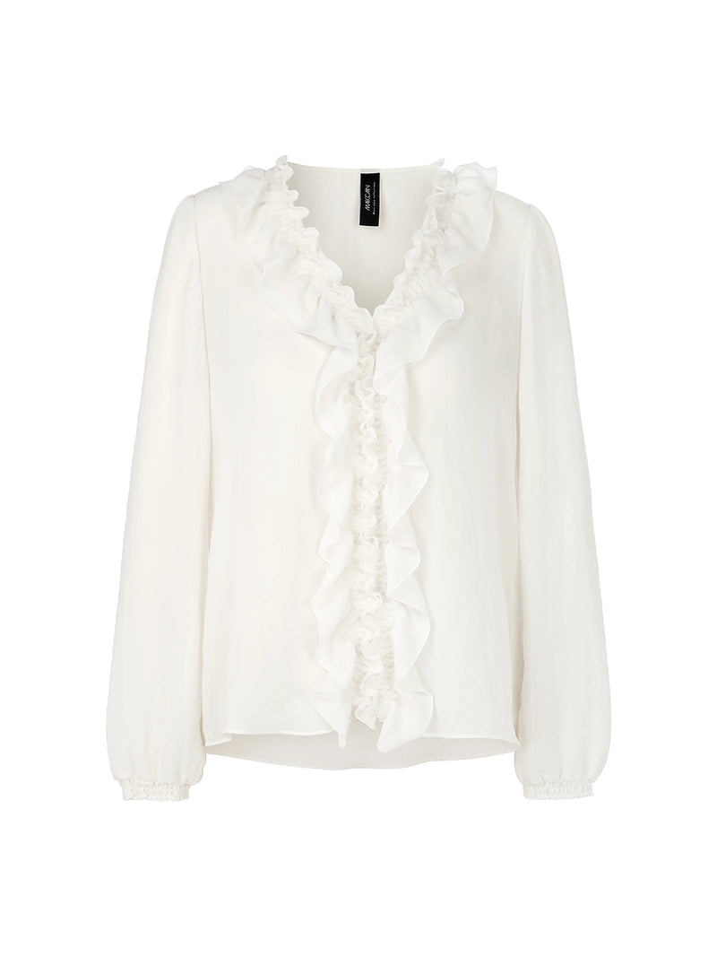 Marc Cain Rethink Together Ruched Blouse YC 51.35 W30
